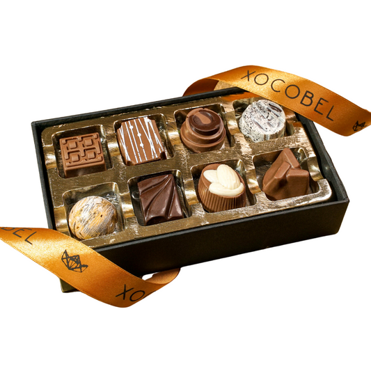 Caja Colección Chocolate Con Leche, 8 piezas