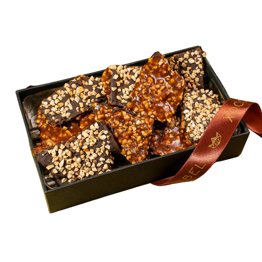 Caja de Toffe de Chocolate con Almendra 250g