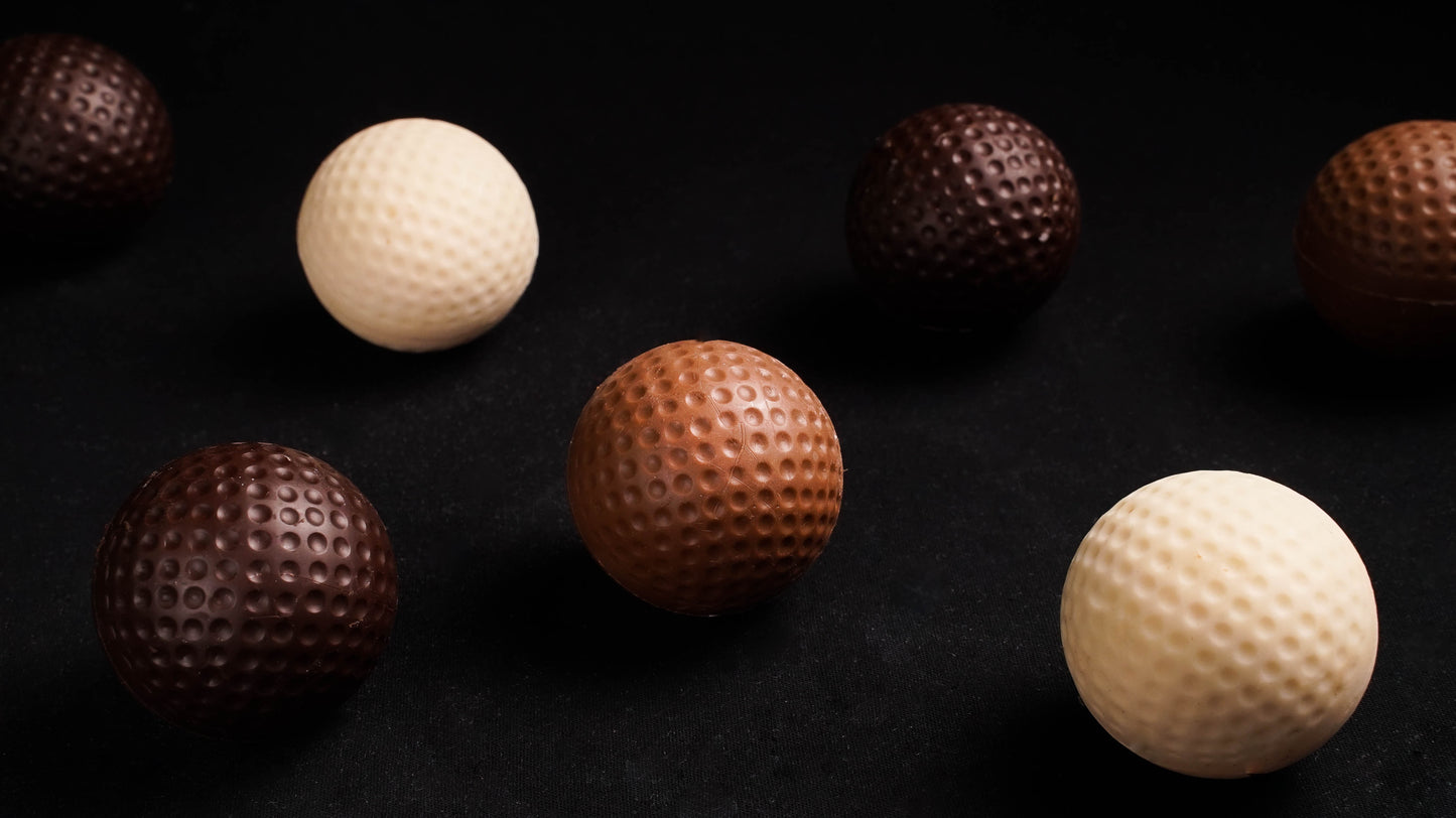 Pelotas de golf de chocolate, 250g